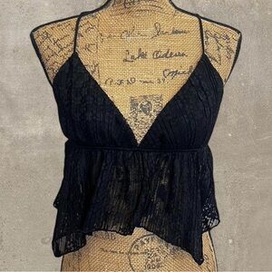 Urban Outfitters Black Lace Camisole